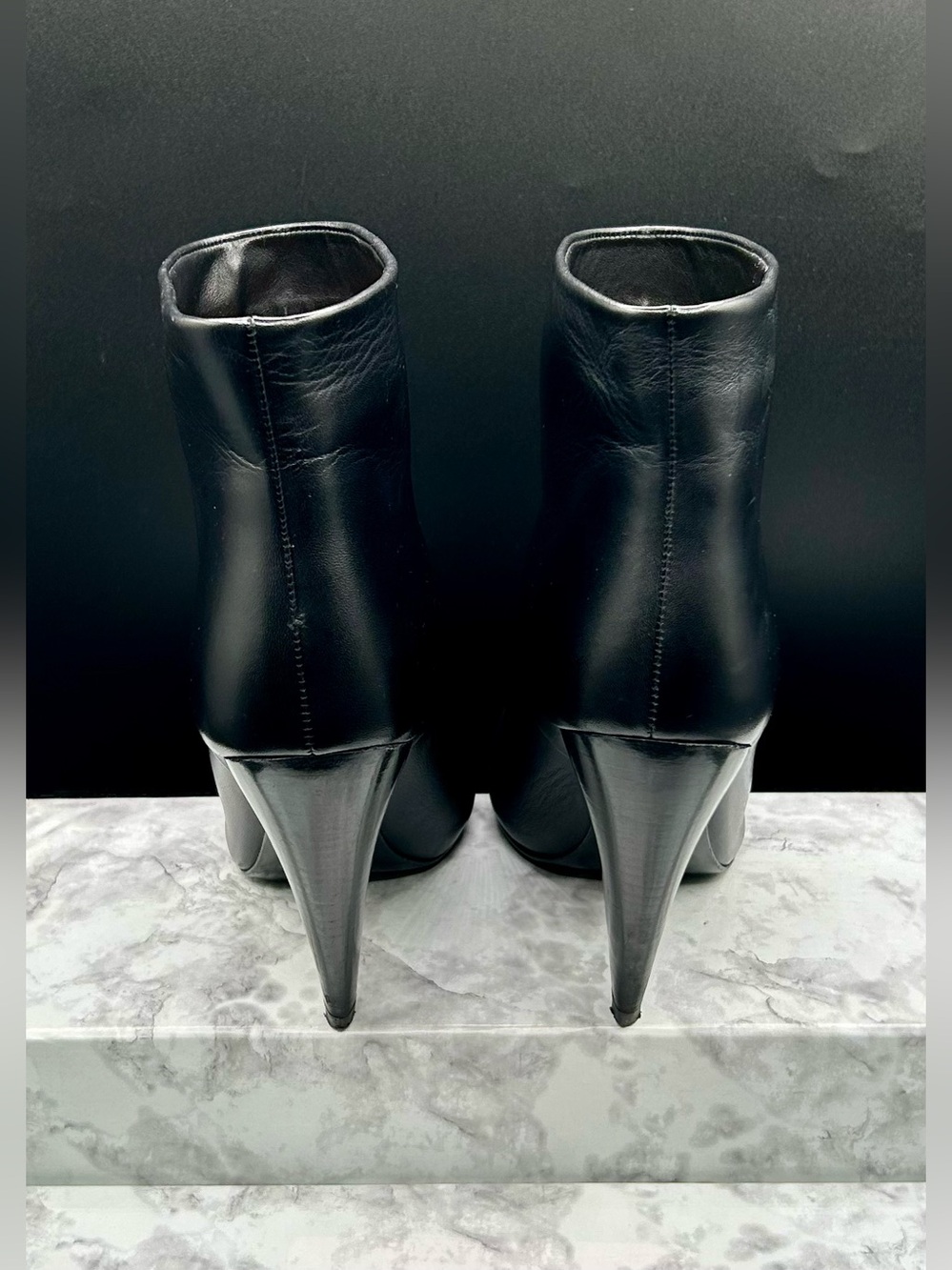 IRO Paris Portela Black Leather Boots. Size EU 39 - Picture 5 of 16